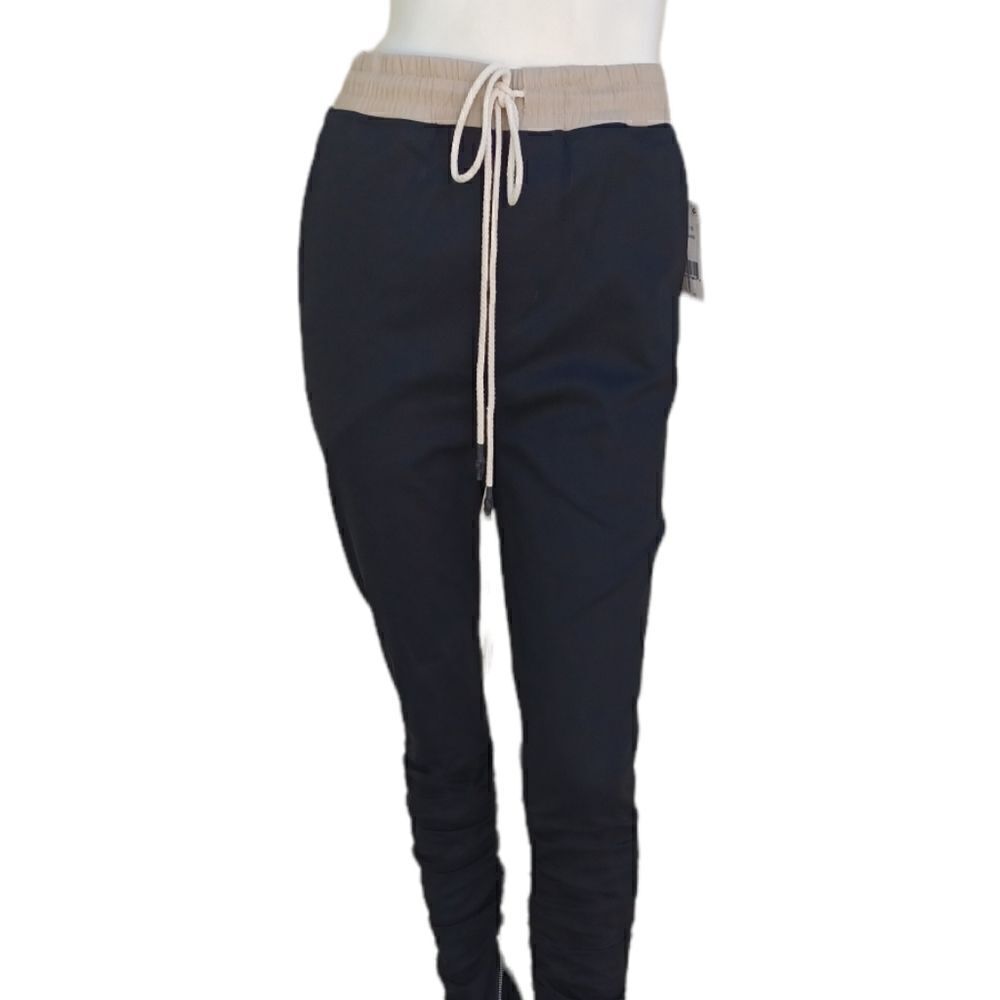 616412....NWT Black/Beige Slimfit Jaywalker Joggers - Picture 2 of 6
